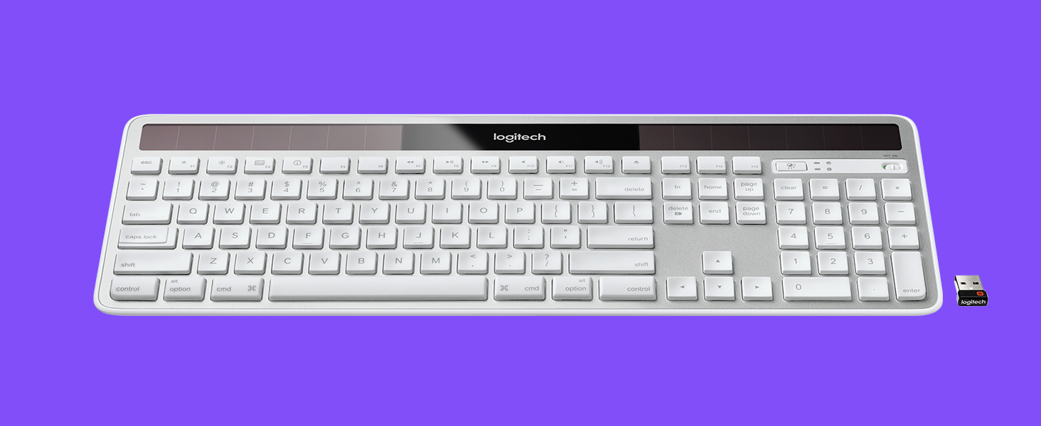 logitech wireless solar keyboard k750 for mac